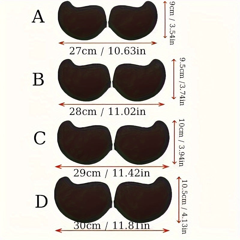 Silicone Nipple Covers - Invisible Self-Adhesive Push Up Pasties
