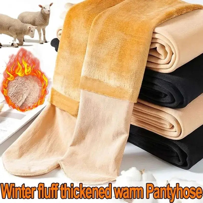 Pearl Fleece Lined Leggings - Winter Thermal Warm Pants