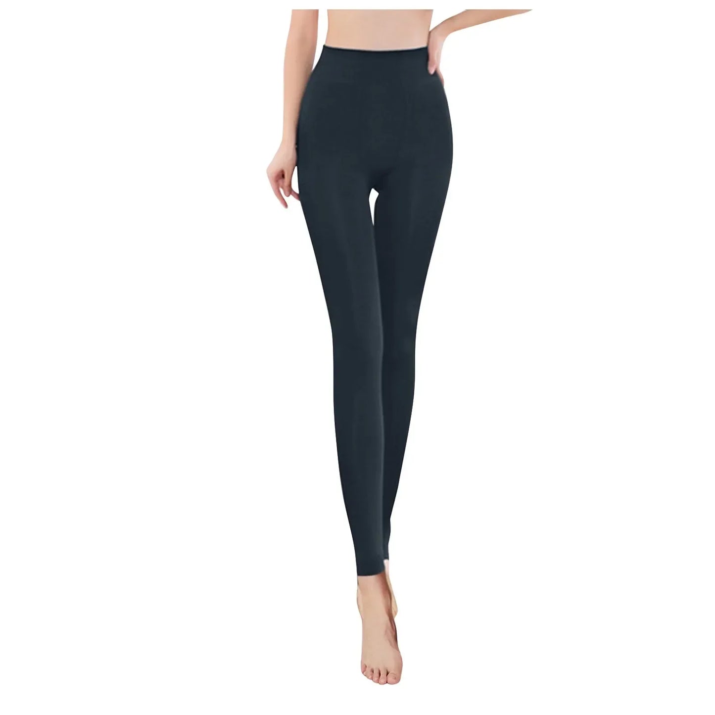 Pearl Fleece Lined Leggings - Winter Thermal Warm Pants