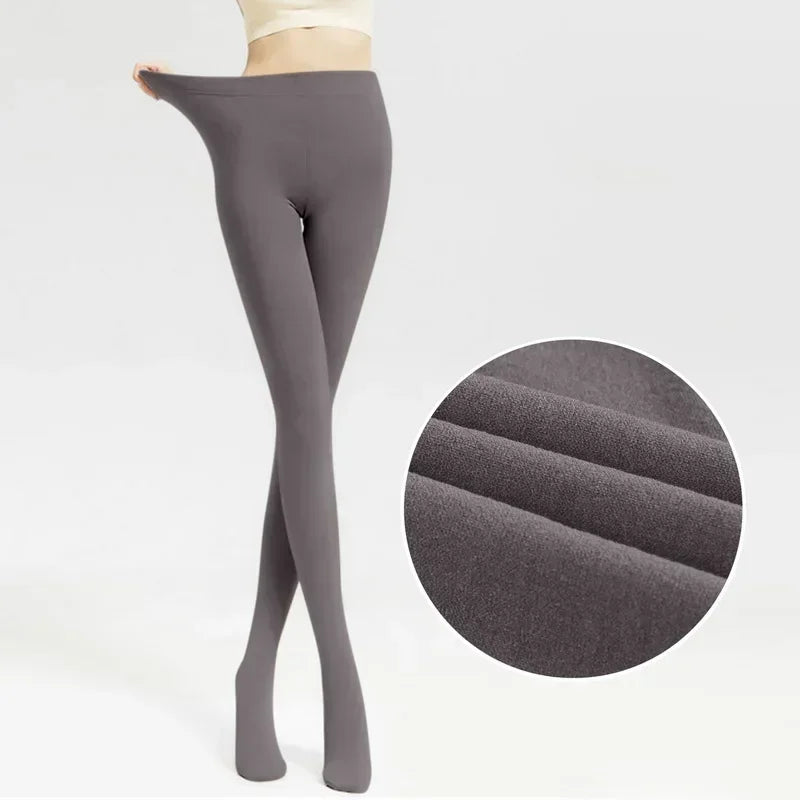 Pearl Fleece Lined Leggings - Winter Thermal Warm Pants