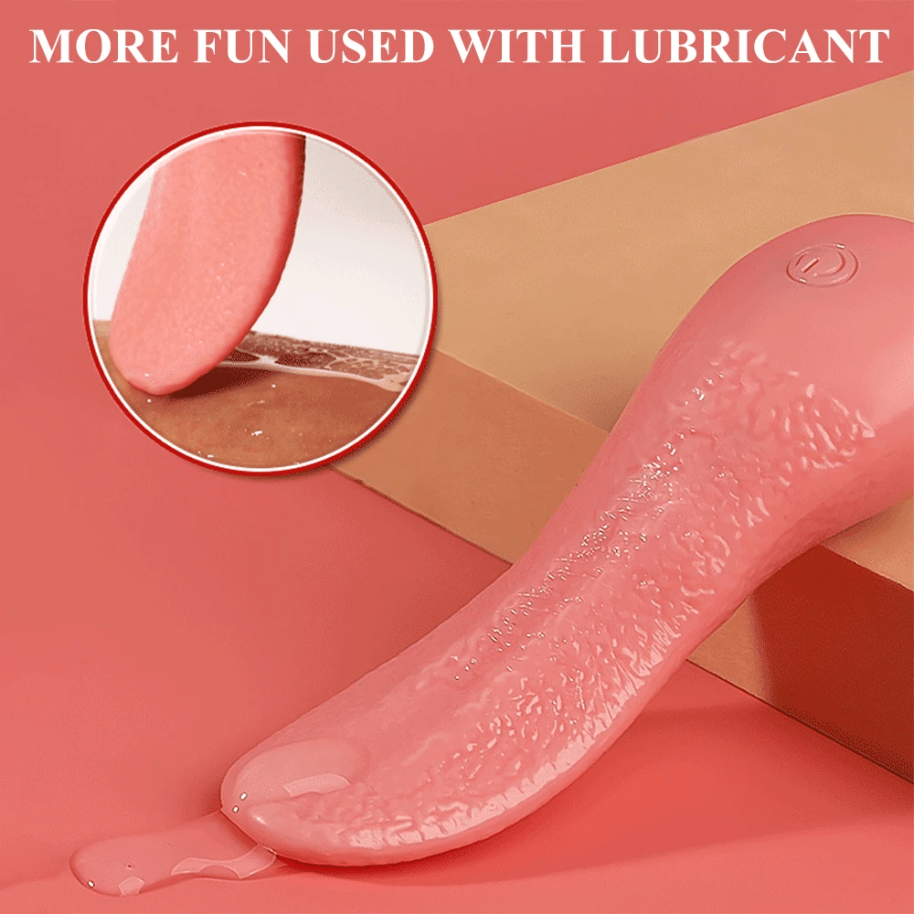Vibrating Tongue Stimulator - Female Sex Toy - Clitoral Stimulation